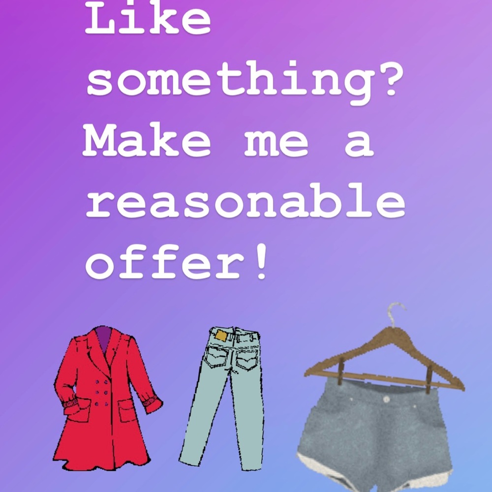 Offers welcome!